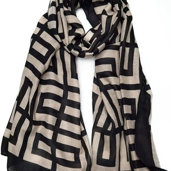 Women's Scarves Lady Light Soft Fashion Solid Scarf Wrap Shawl for All Season - Picture 1 of 7